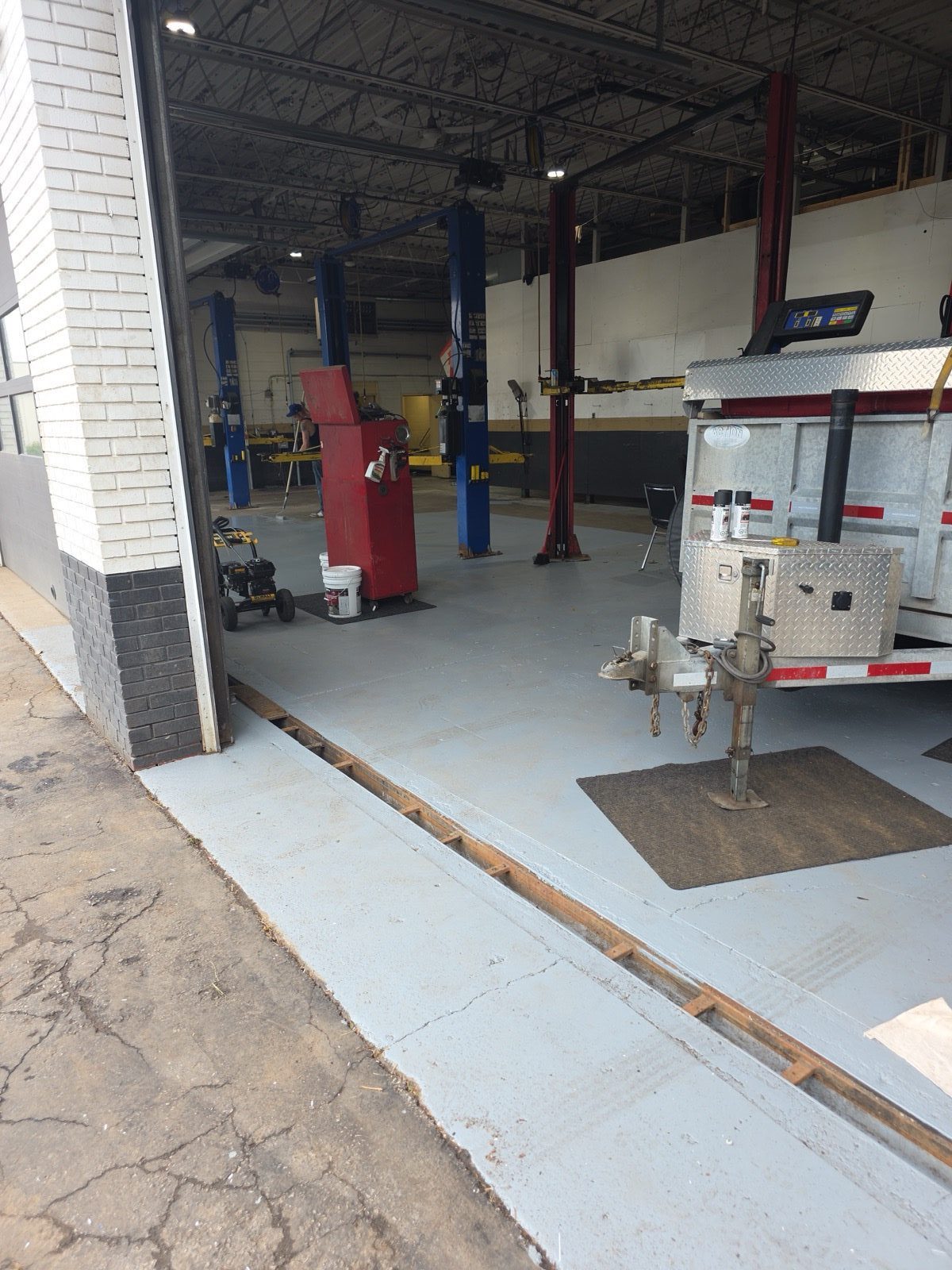 Shop floor and equipment